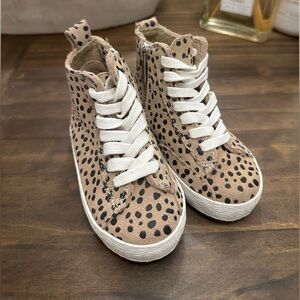 Piper Finn Cheetah Toddler High Tops
